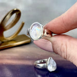 Rainbow Moonstone Silver Jewellery