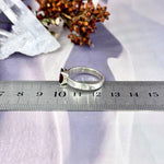 Garnet Emerald Cut Ring