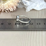 Assorted Gemstone Oval Twist Band Rings