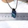 Deep Blue Crystal Necklace