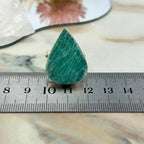 Pear Shape Amazonite Ring