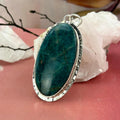 Green Apatite Large Pendant