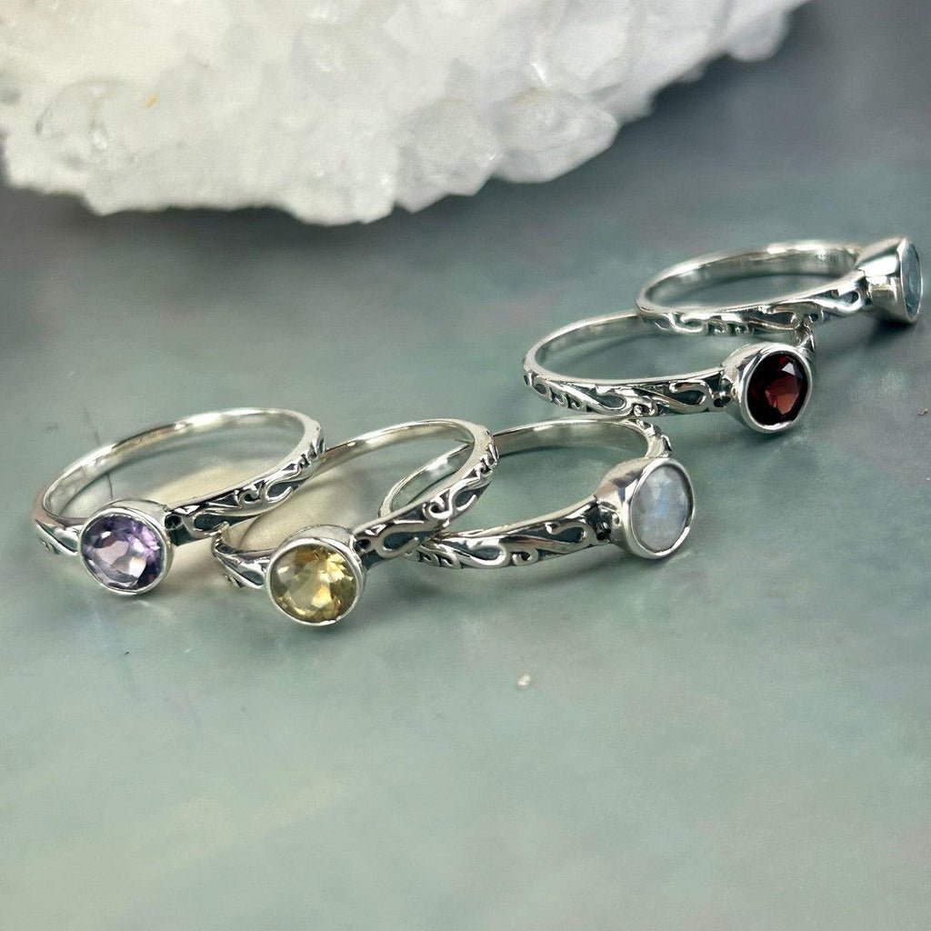 Tribal Gemstone Ring