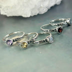 Tribal Gemstone Ring