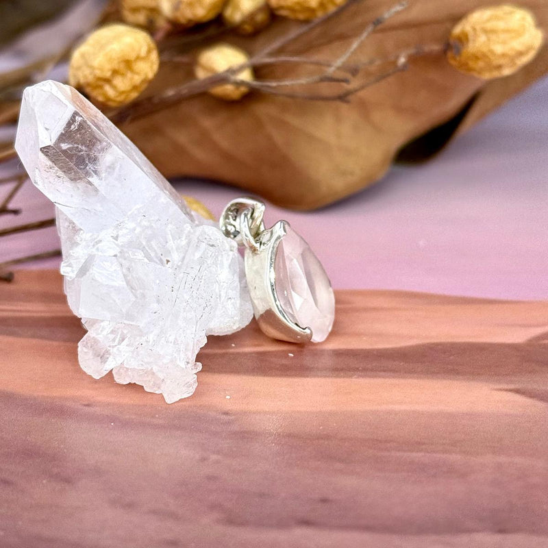 Rose Quartz Silver Jewellery