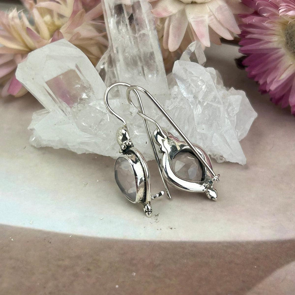 Ornate Crystal Earrings