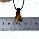 Boulder Opal & Leather Cord Talisman Necklaces