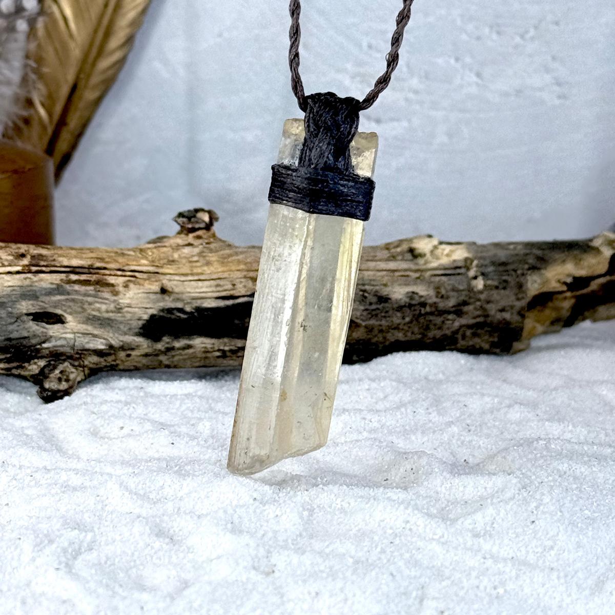 Natural Citrine Point Necklace