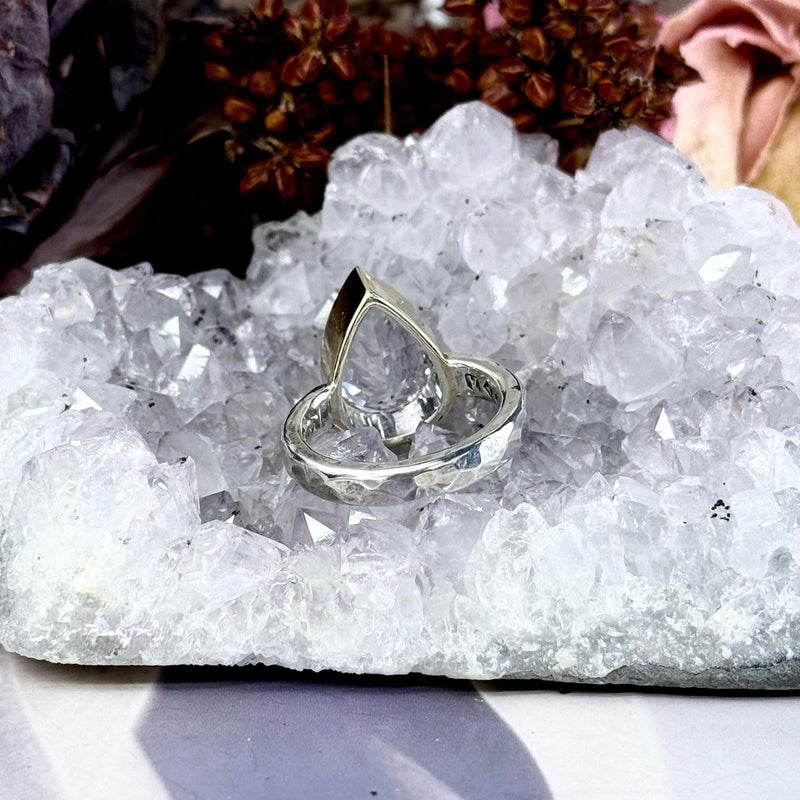 Killiecrankie Diamond Pear Cut Ring