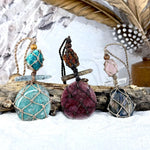 Natural Multi Crystal Pendant