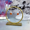 Carnelian Assorted Shape Drop Earrings