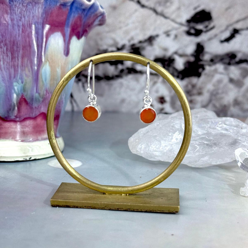 Carnelian Assorted Shape Drop Earrings