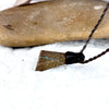 Boulder Opal & Leather Cord Talisman Necklaces