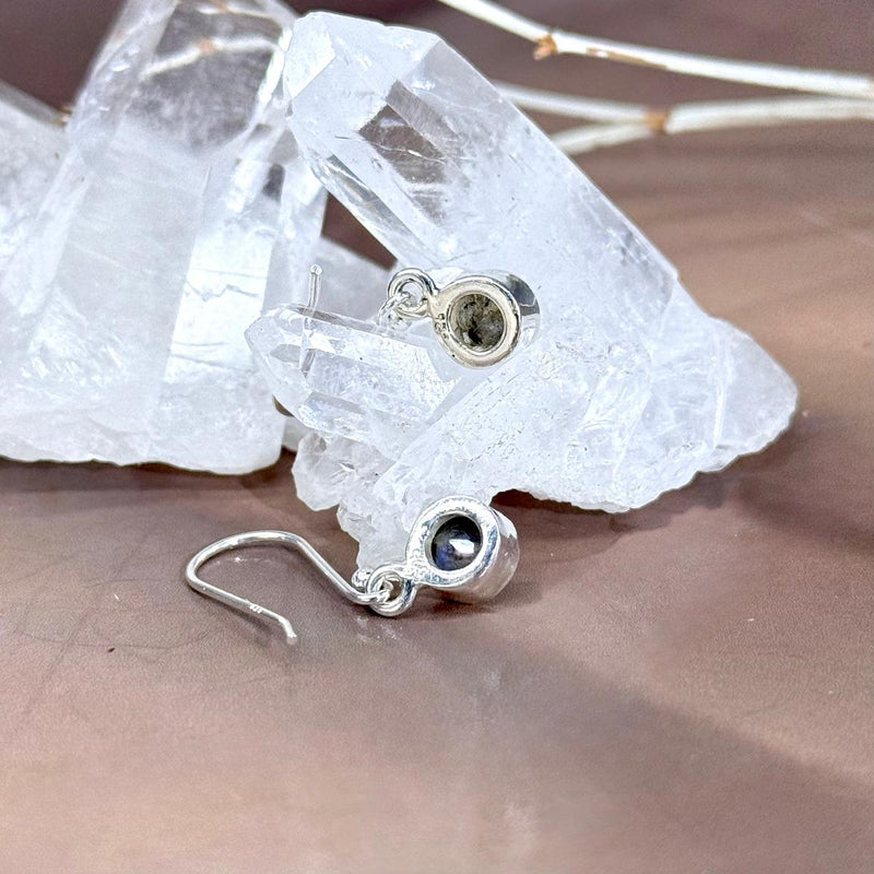 Labradorite Assorted Shape Drop Earrings