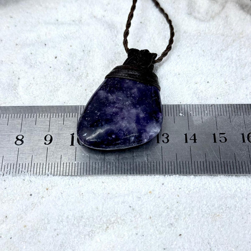 Lepidolite Palm Stone