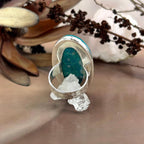 Large Size Chrysocolla Ring