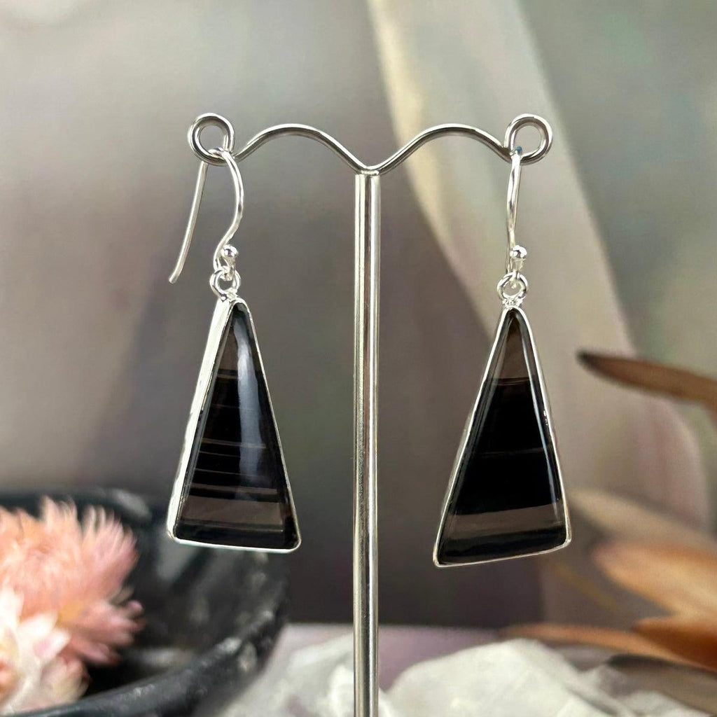 Negativity Blocking Crystal Earrings
