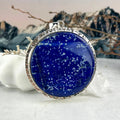 Large Lapis Lazuli Disc Pendant
