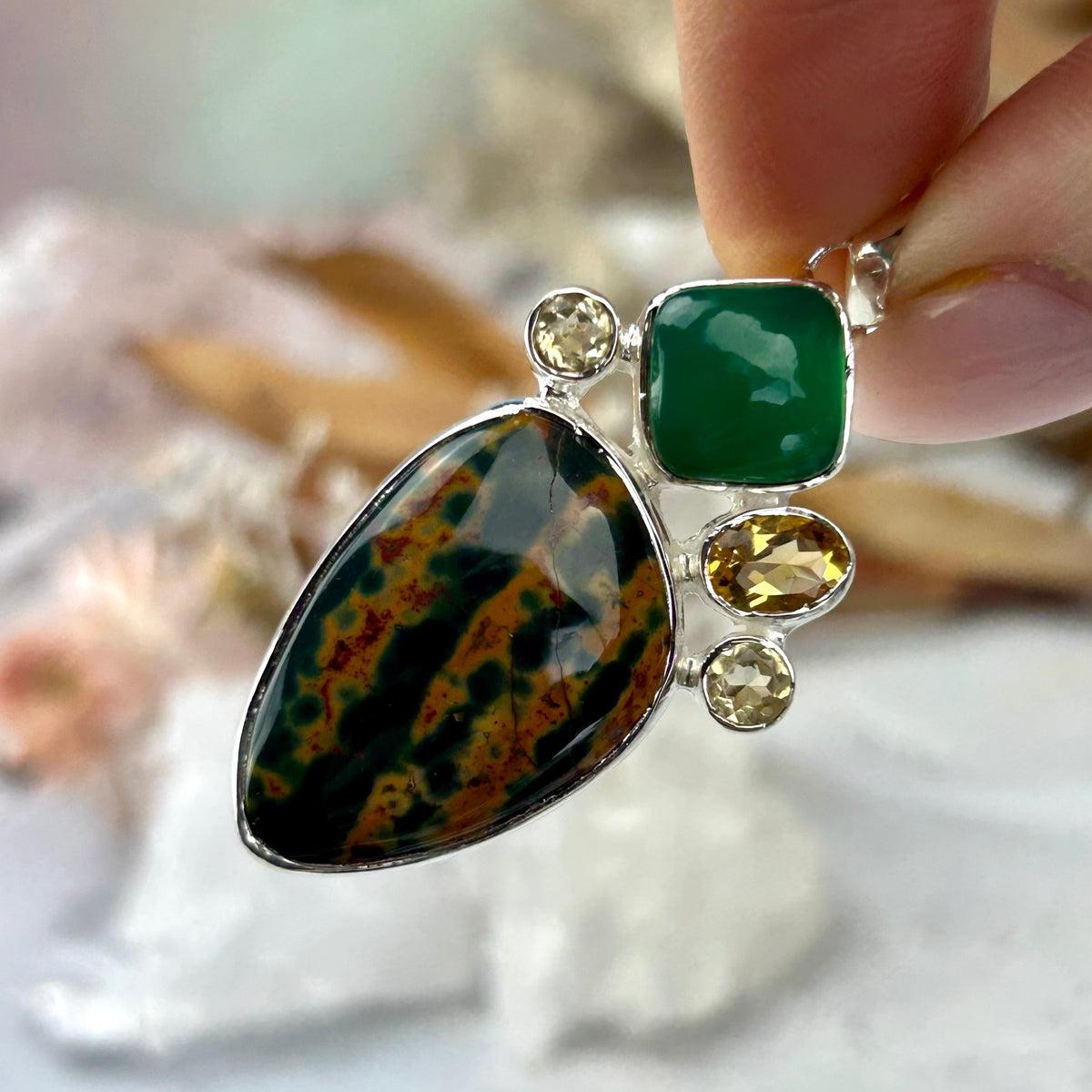 Ocean Jasper Pendant