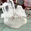 Oval Cut Rose Quartz Earrings