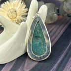 Apatite Elongated Teardrop Pendant