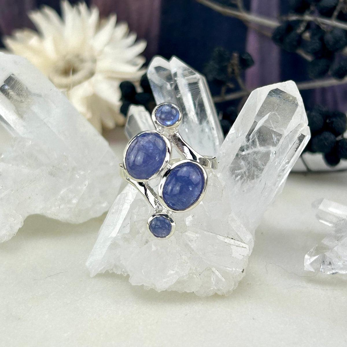Tanzanite Sterling Silver Ring