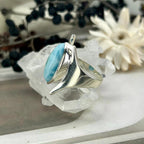 Contemporary Larimar Ring