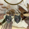 Amethyst Sterling Silver Earrings