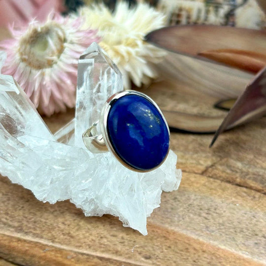 Lapis Lazuli Oval Ring