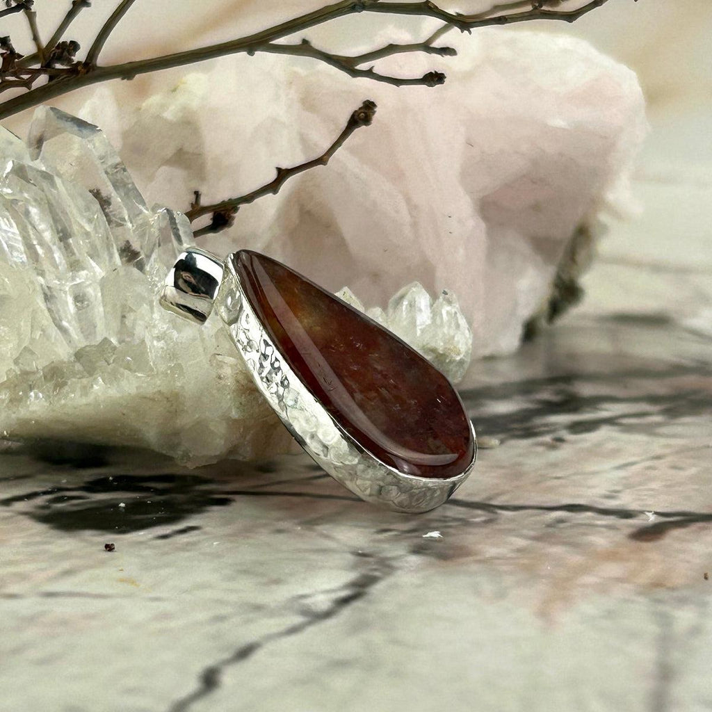 Harlequin Quartz Pendant