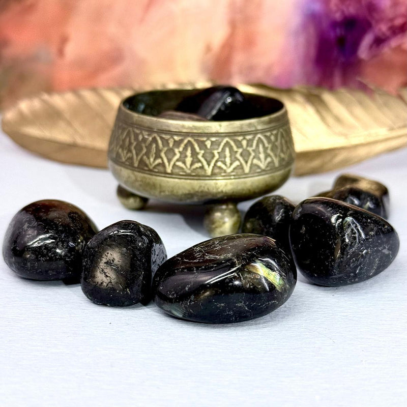 Nuummite Tumbled Stone