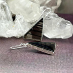 Rare Crystal Silver Earrings