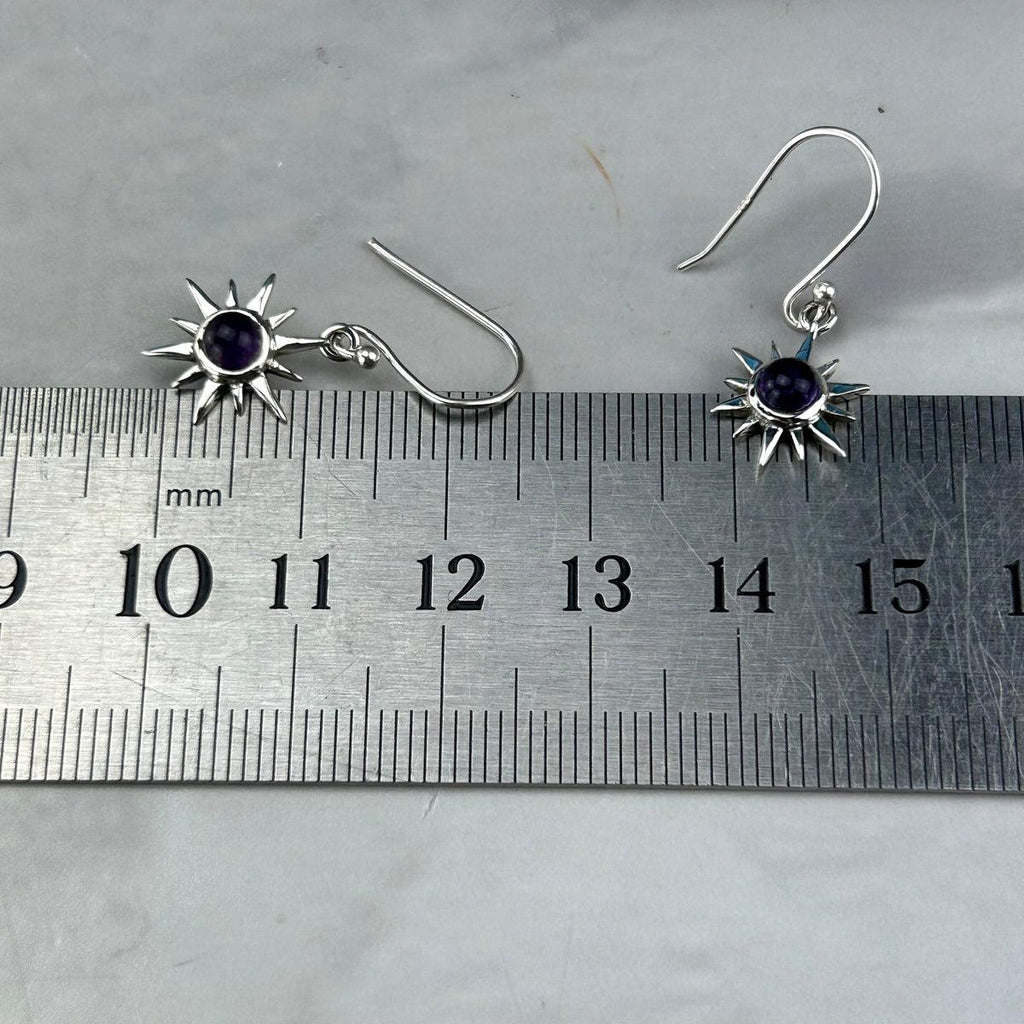 Sun Gemstone Earrings