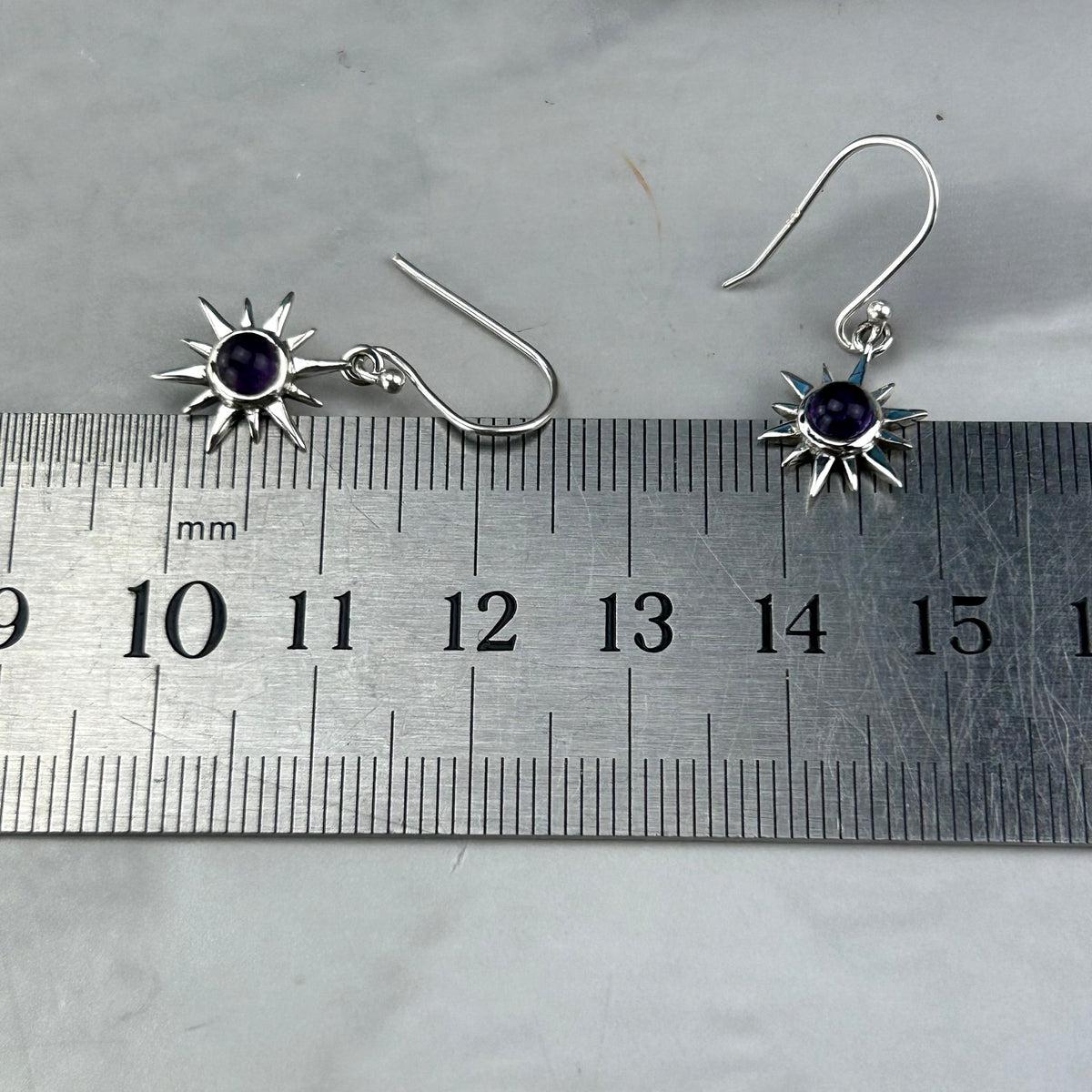 Sun Gemstone Earrings