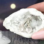 Dainty Rose Quartz Earrings