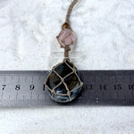 Organic Stone Cord Necklace