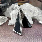 Midnight Lace Obsidian Earrings