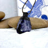 Lepidolite Crystal Necklace