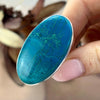 Turquoise Colour Crystal Ring