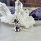 Sterling Silver Sun Earrings