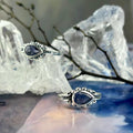 Iolite Crystal Ring