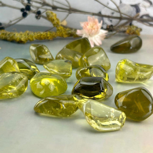 Bright Yellow Crystal