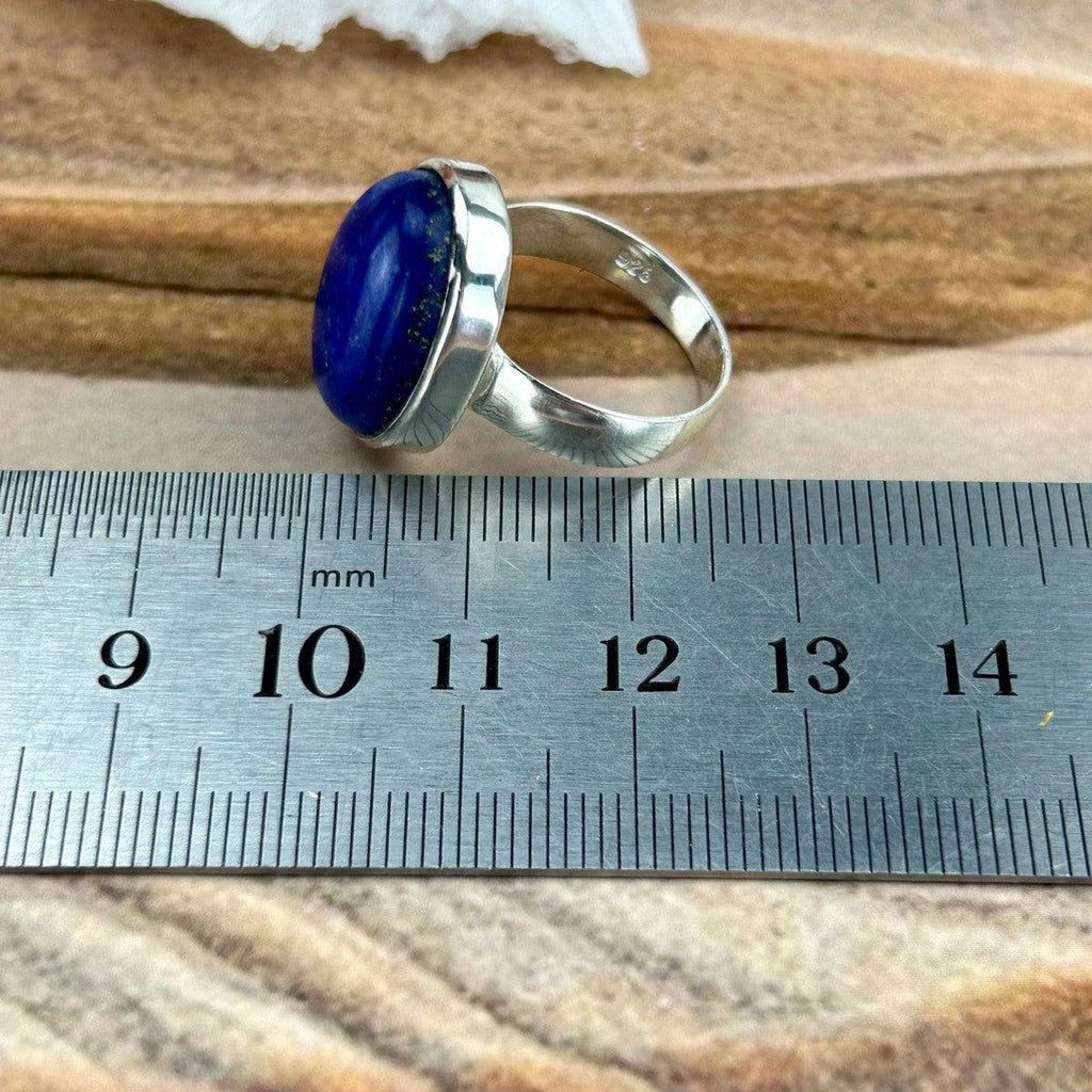 Size Q Lapis Lazuli Ring