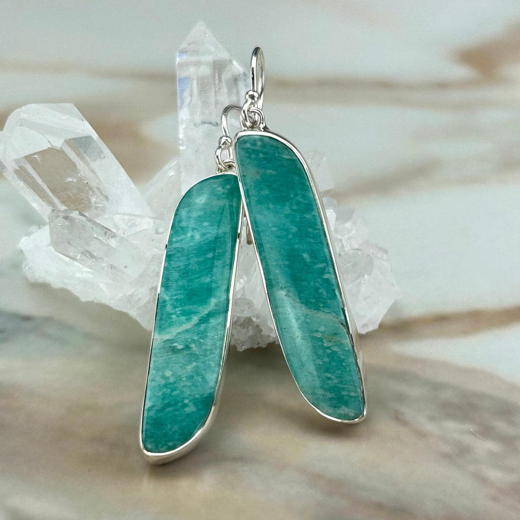 Amazonite Earrings