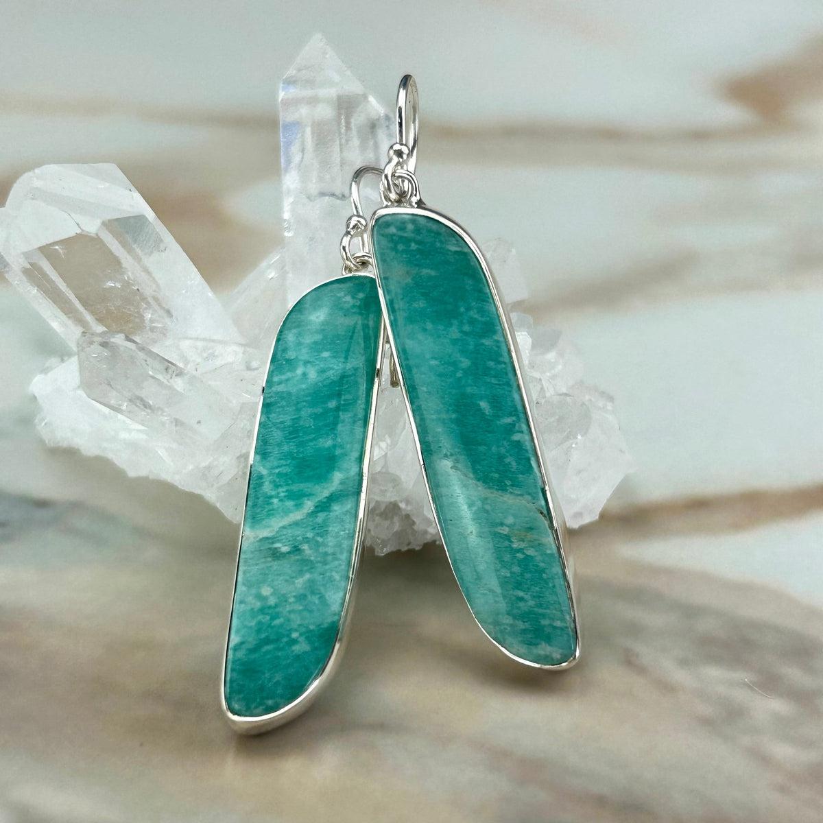 Amazonite Earrings