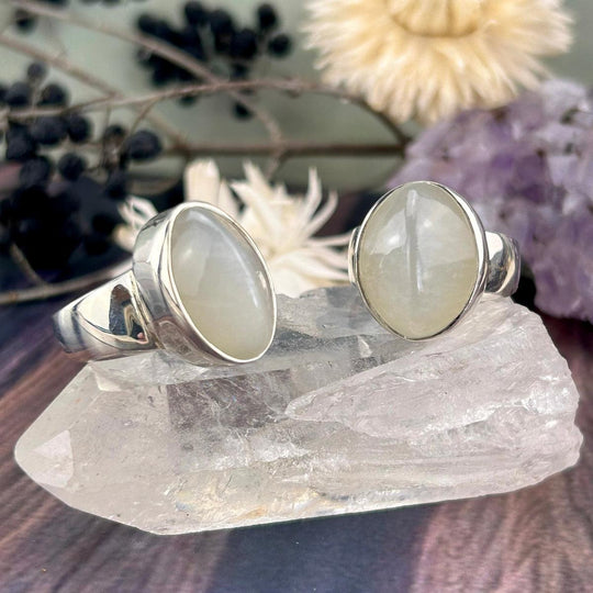 Cat’s Eye Moonstone Rings