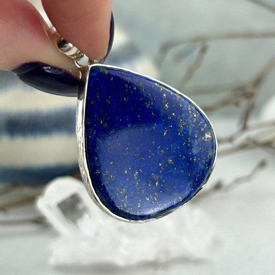 Lapis Lazuli Teardrop Pendant