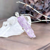 Kunzite Crystal Raw Pendant