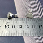 Sterling Silver Crystal Studs