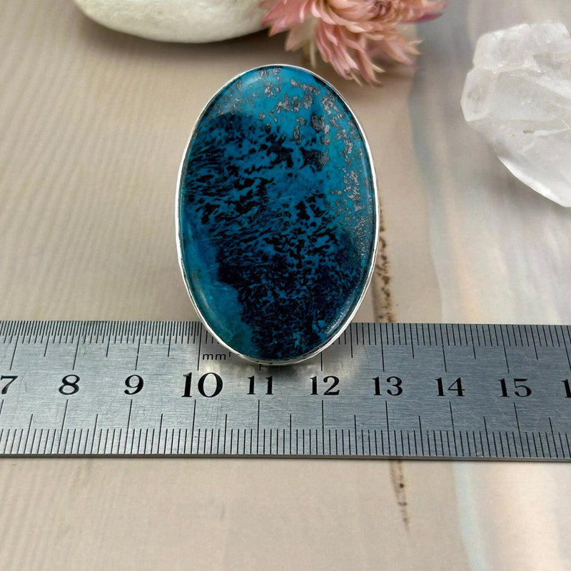 Blue And Black Stone Ring